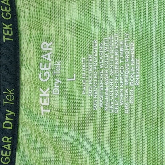 Tek Gear Like New Mens Tank Top - Picture 4 of 5
